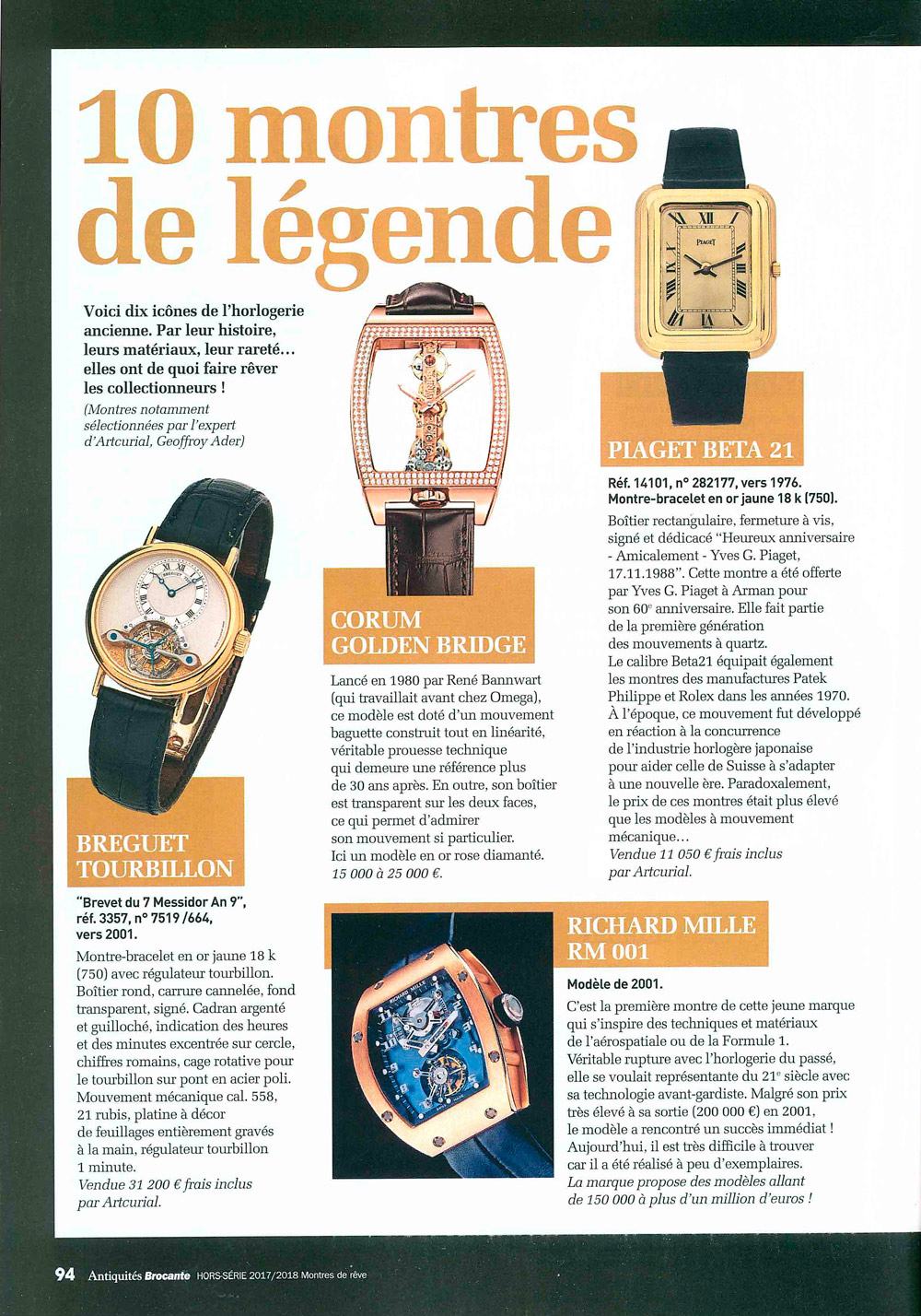 antiquites-brocante-article-presse-aderwatches-expert-montres-luxe-horlogerie